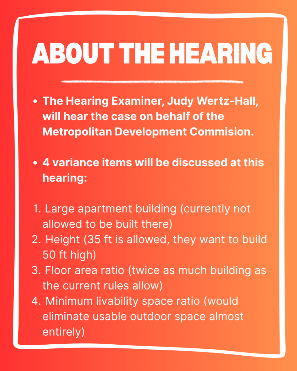 SAULCY & ASTOR: PREPARING FOR THE PUBLIC&nbsp;HEARING